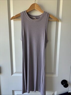 Aritzia Wilfred Sleeveless Lavender Midi Dress - Lightweight Casual